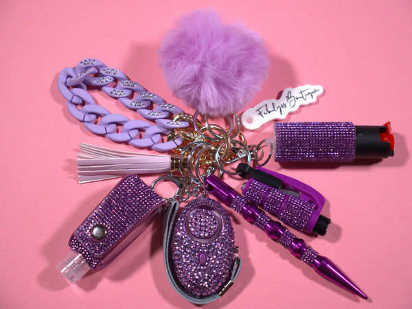 Orchid Safety Keychain – Fabulyss Boutique