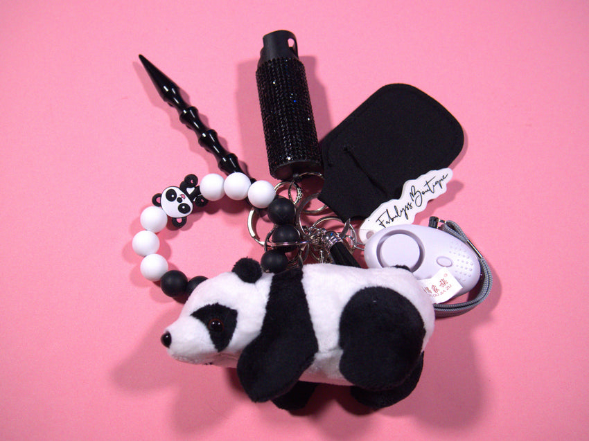 Bamboo Safety Keychain