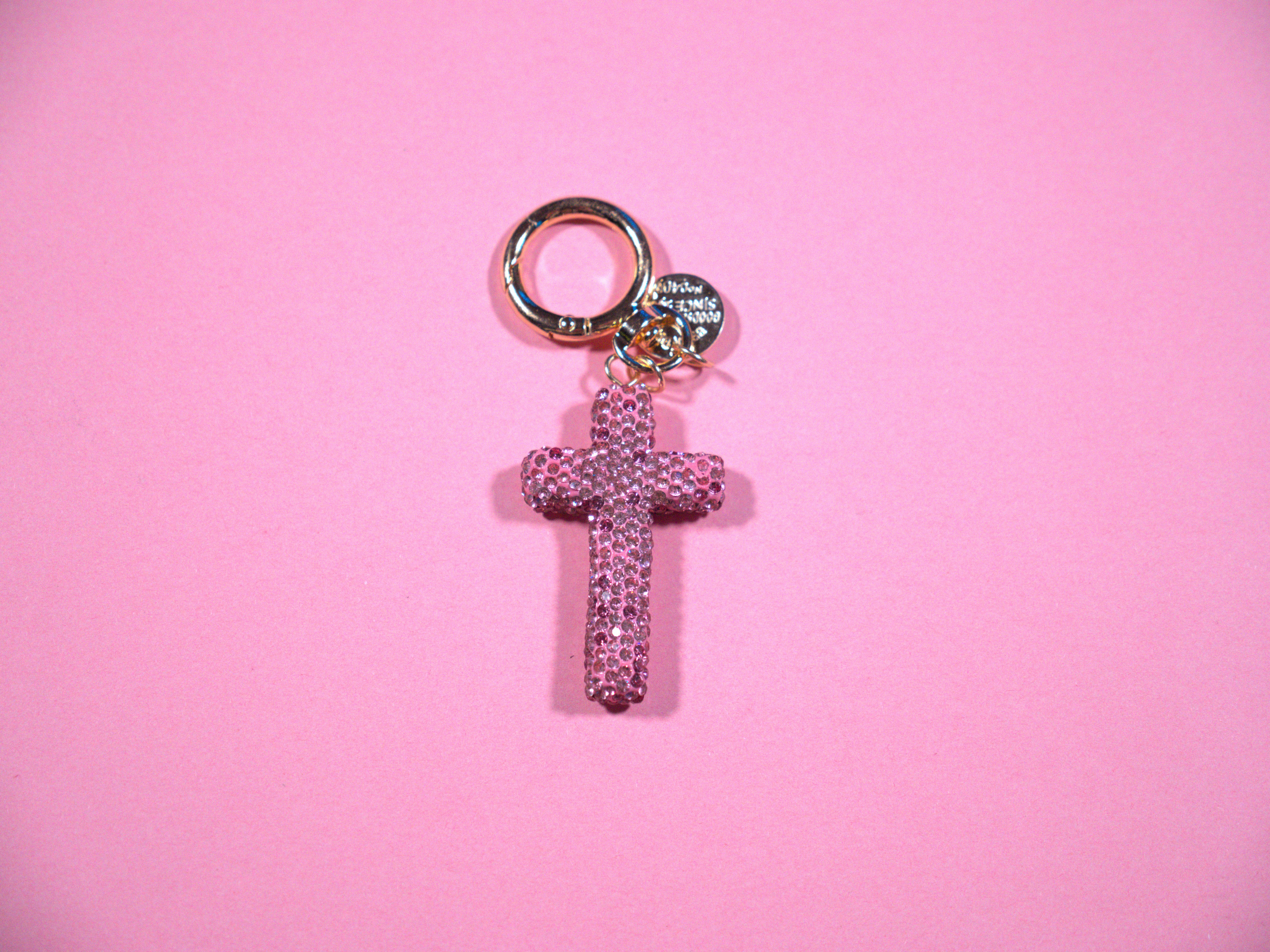 Bling Cross Keychain