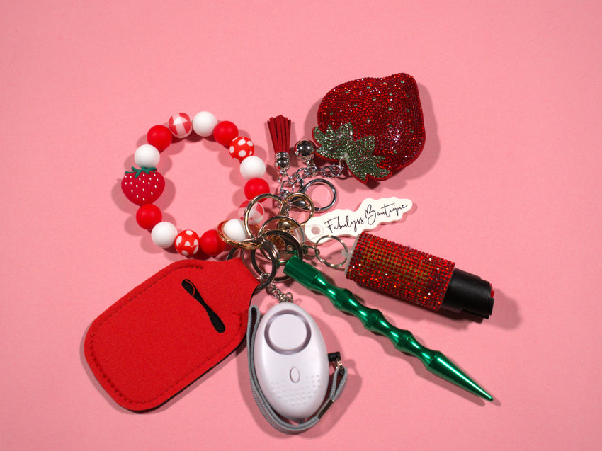 Berry Sweet Safety Keychain