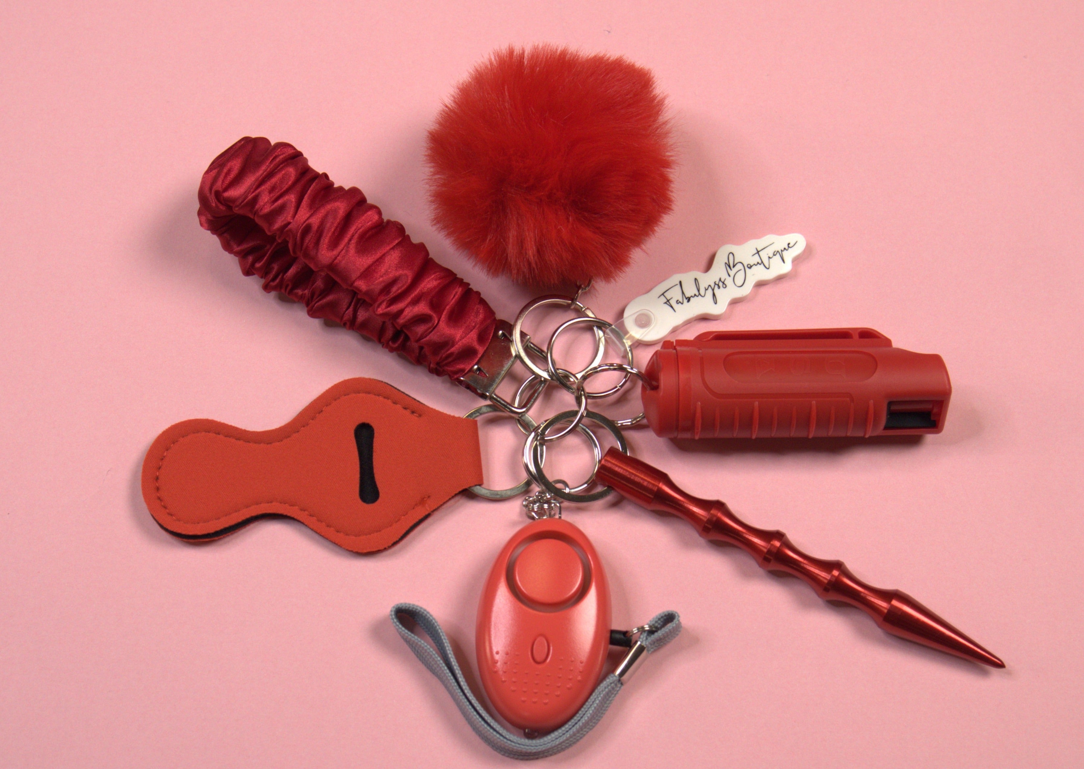 Ruby Safety Keychain