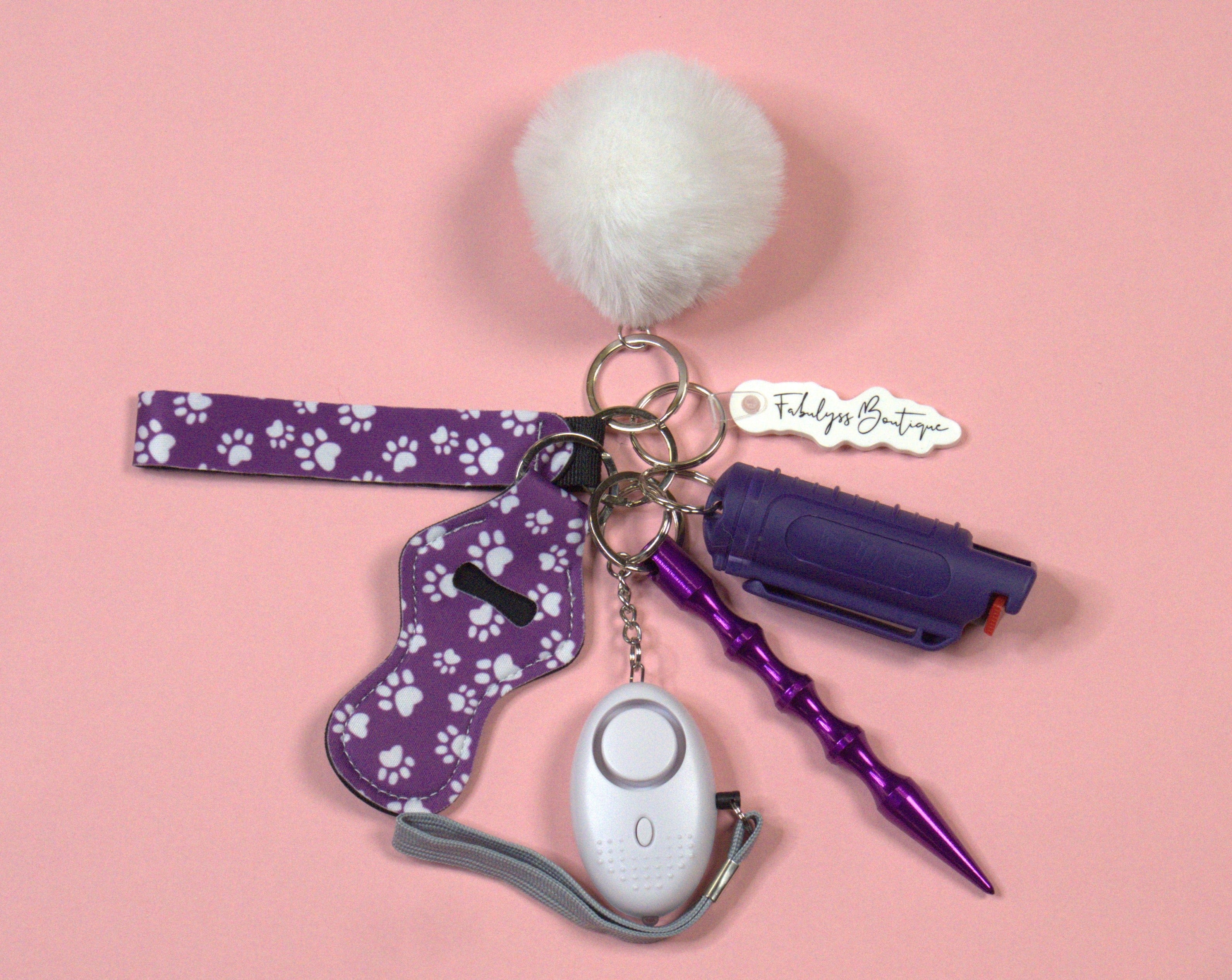 Lola Safety Keychain