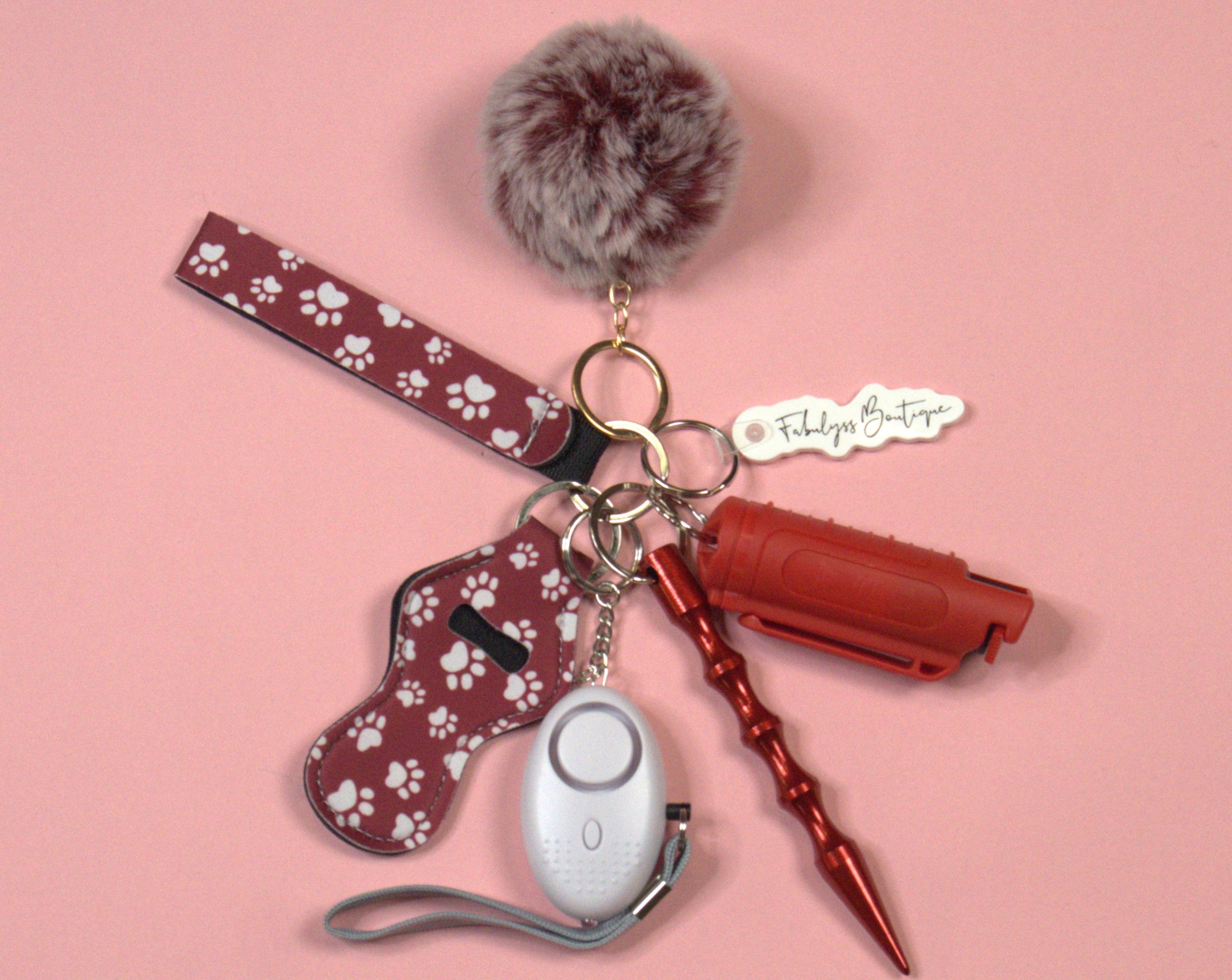 Lucy Safety Keychain
