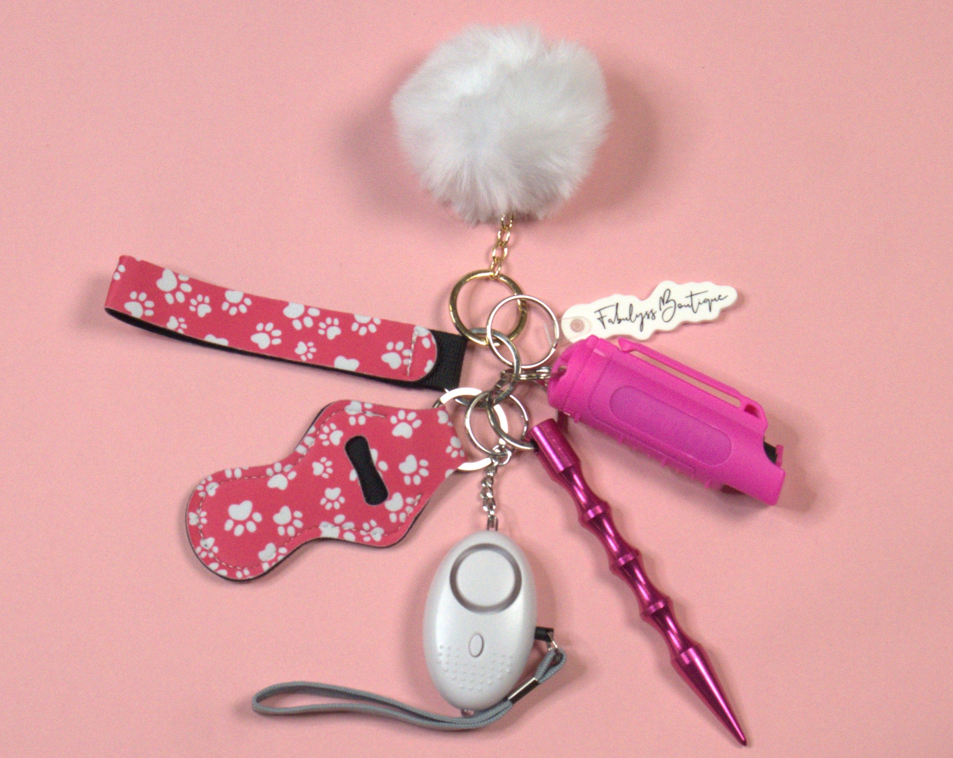 Mia Safety Keychain