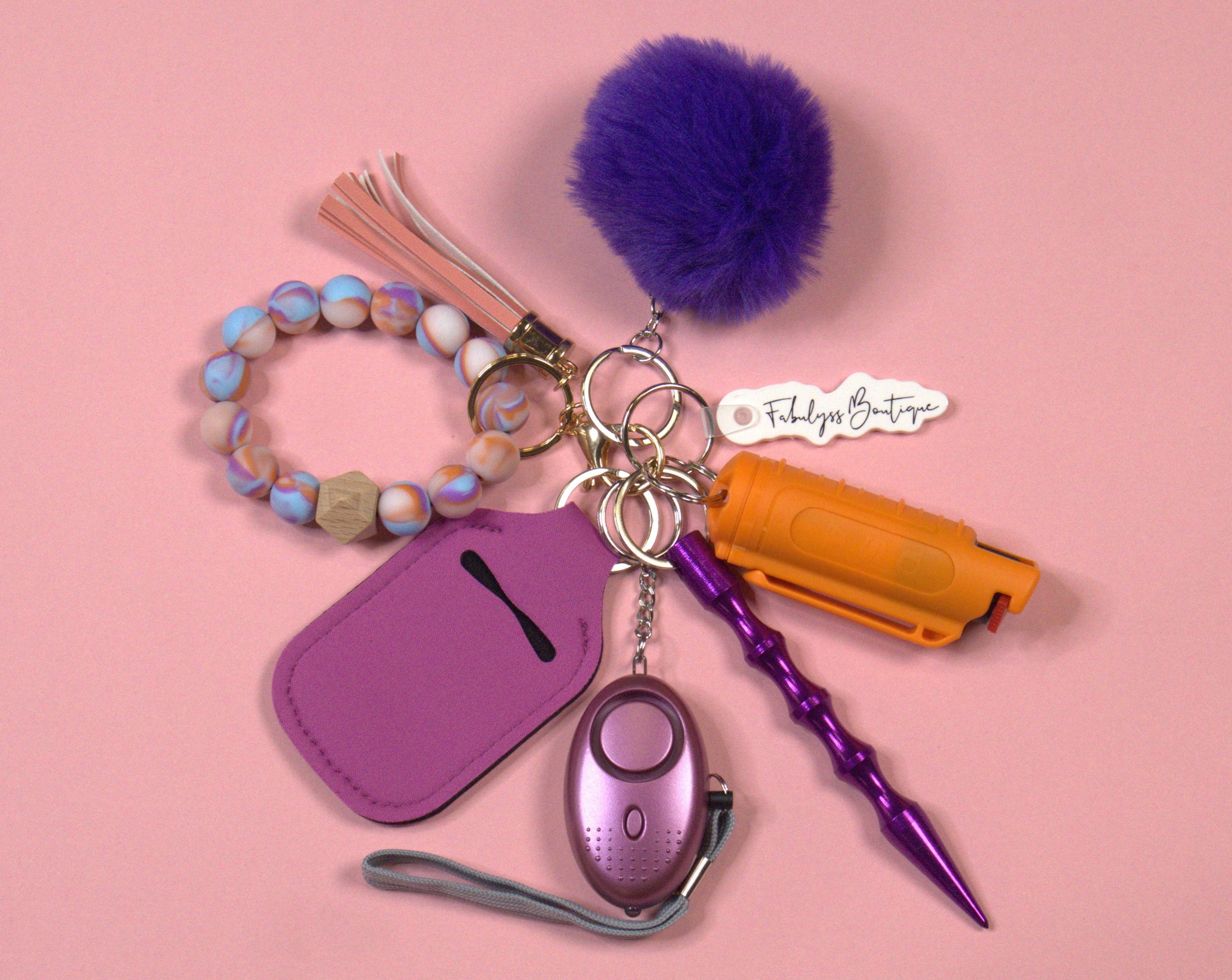 Sunset Safety Keychain
