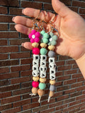 Floral Mama Keychain