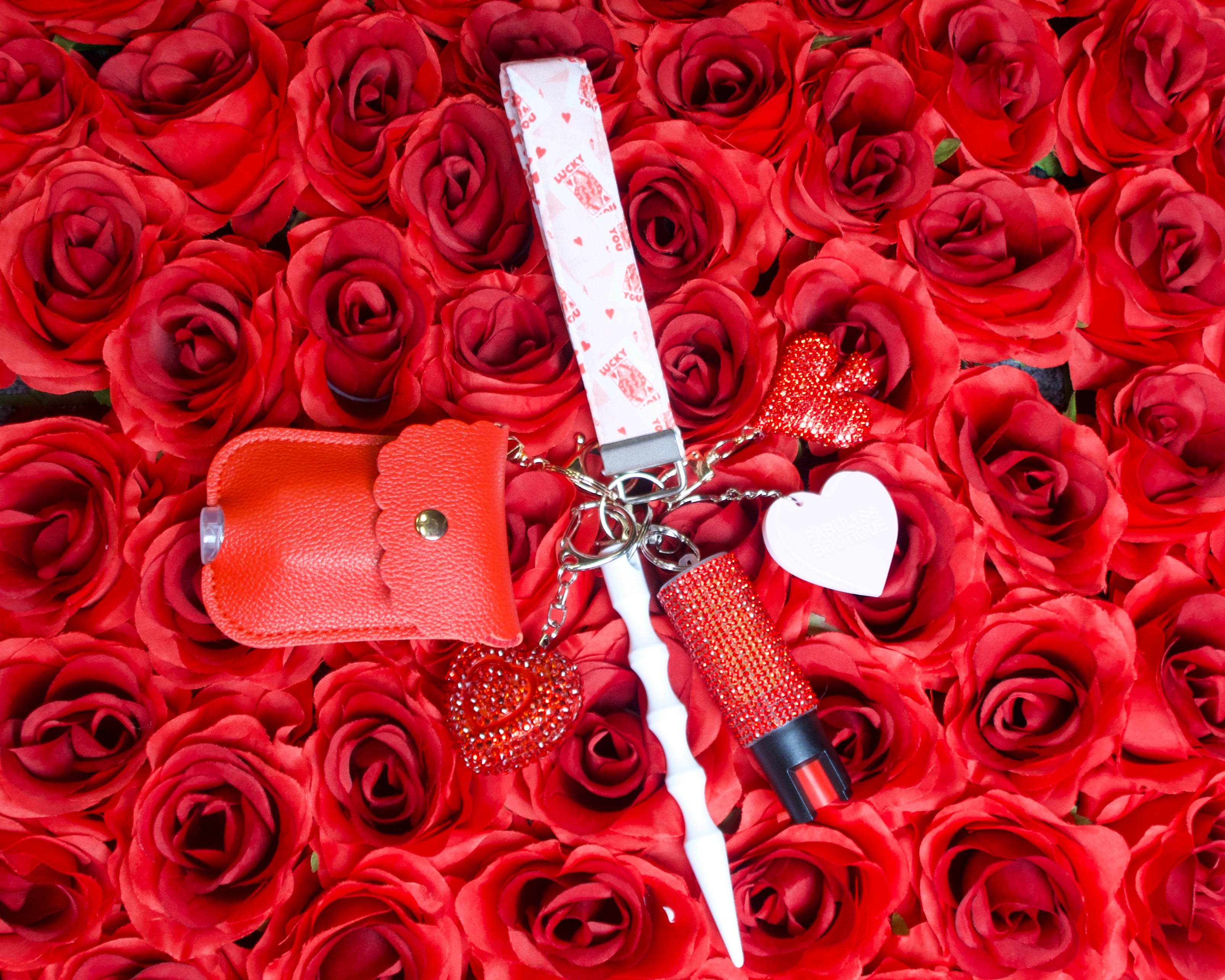 Lucky You Safety Keychain