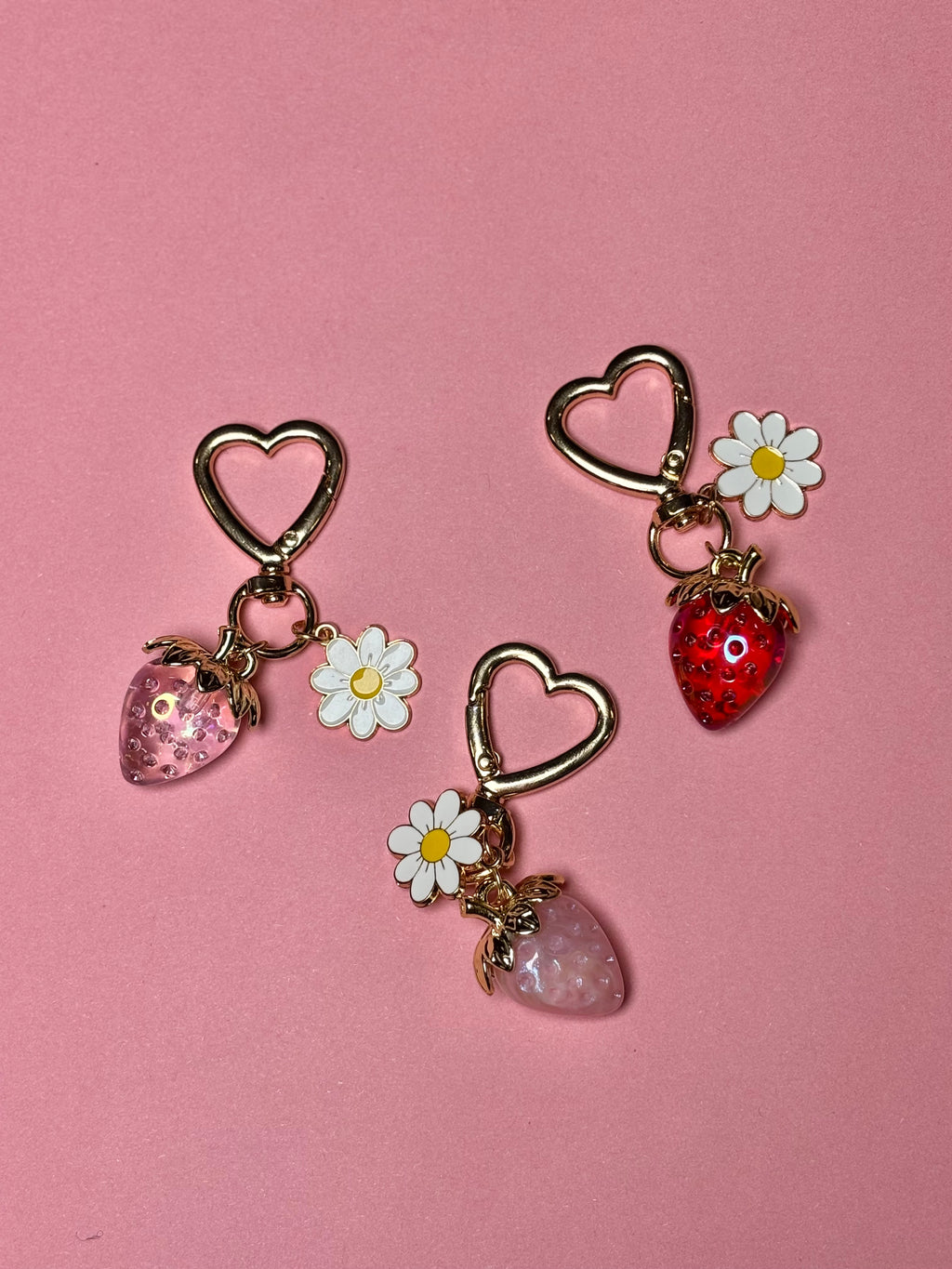 Strawberry Keychain