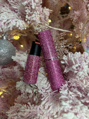 Bling Lipstick Stunner + Pepper Spray Bundle (Pink)