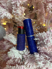 Bling Lipstick Stunner + Pepper Spray Bundle (Blue)