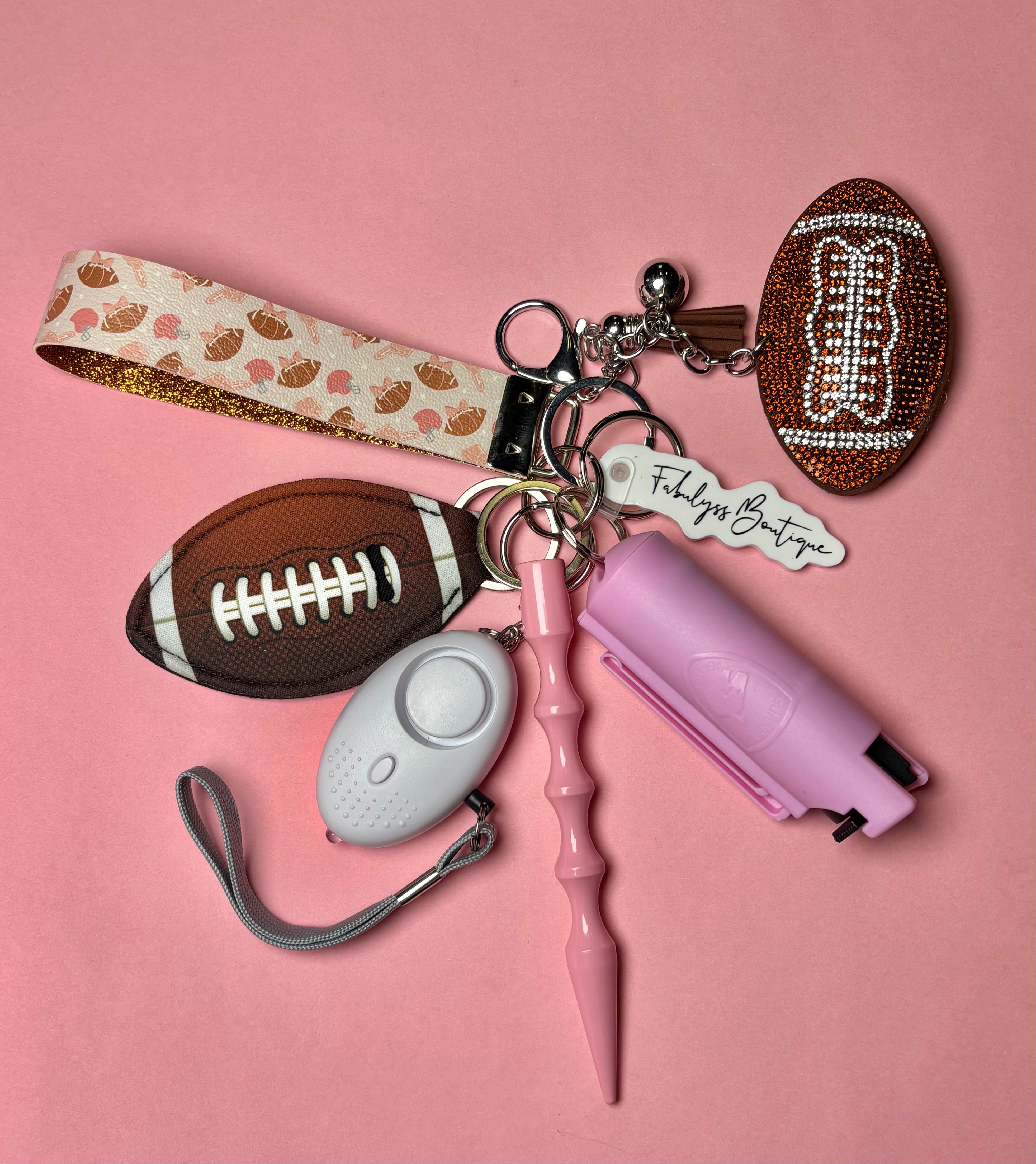 Touchdown Safety Keychain