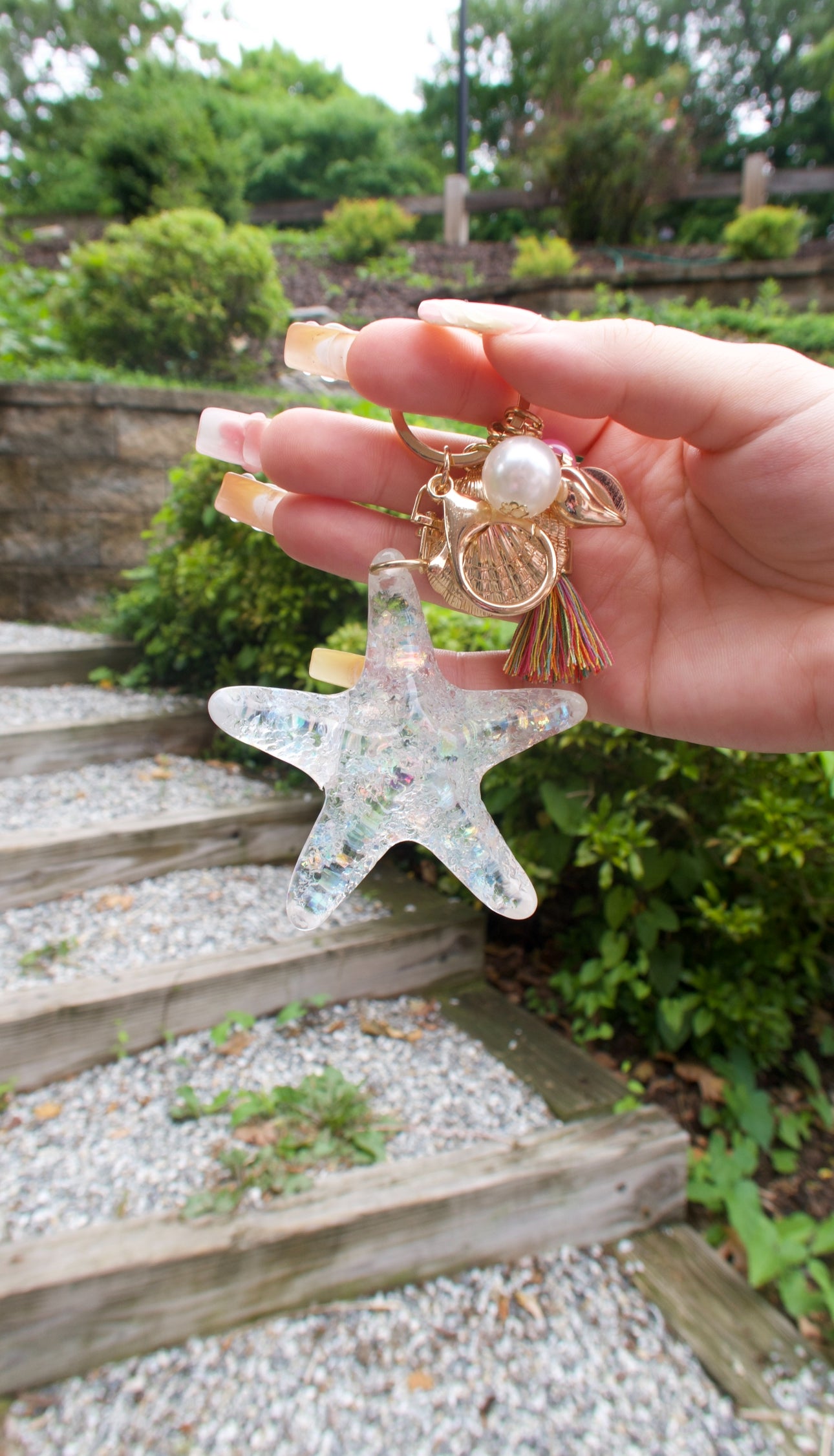 Starfish Keychain
