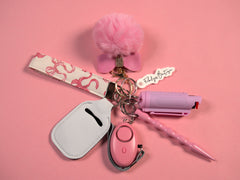 Coquette Safety Keychain