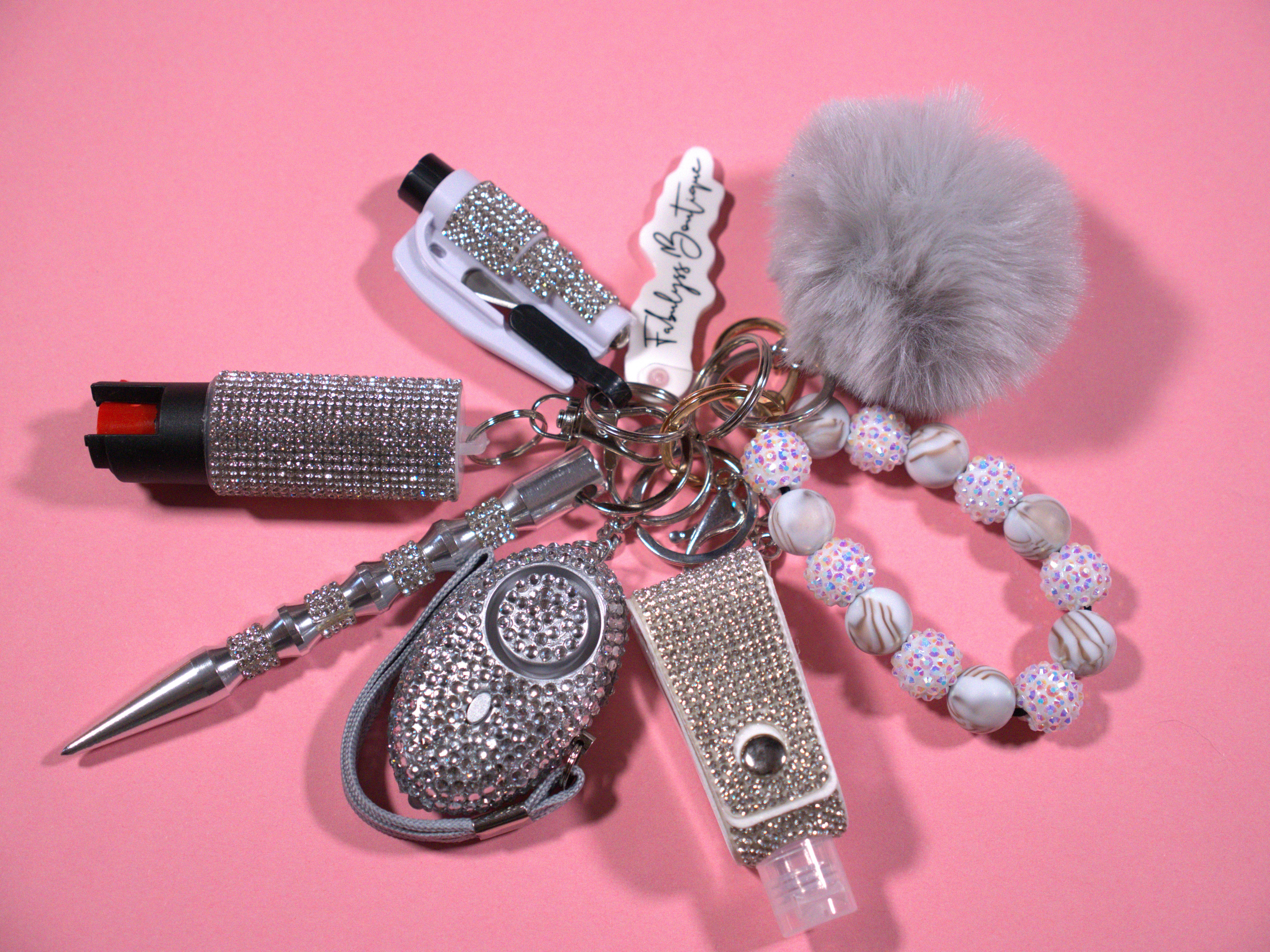 Disco Safety Keychain