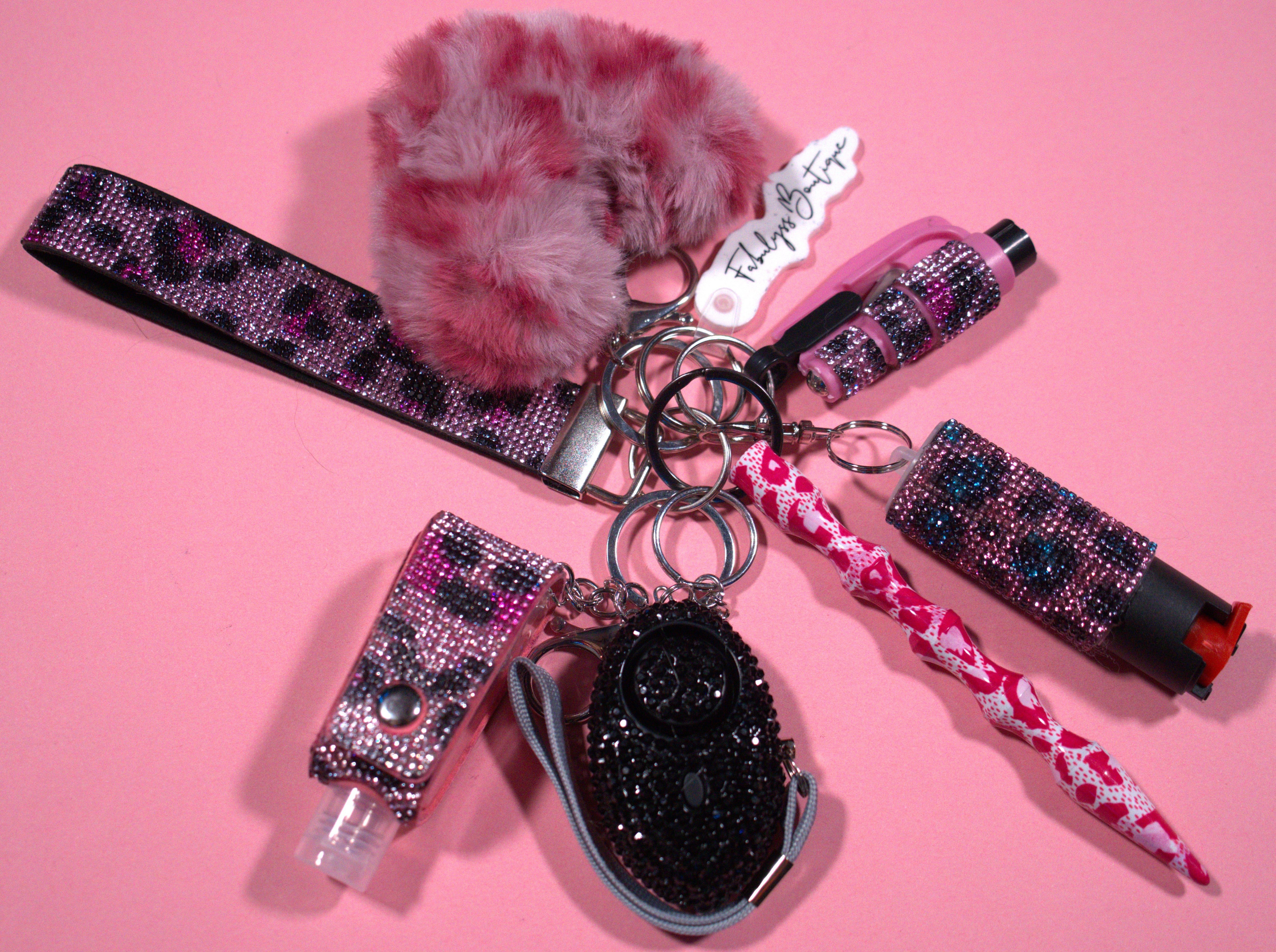 Fierce Safety Keychain