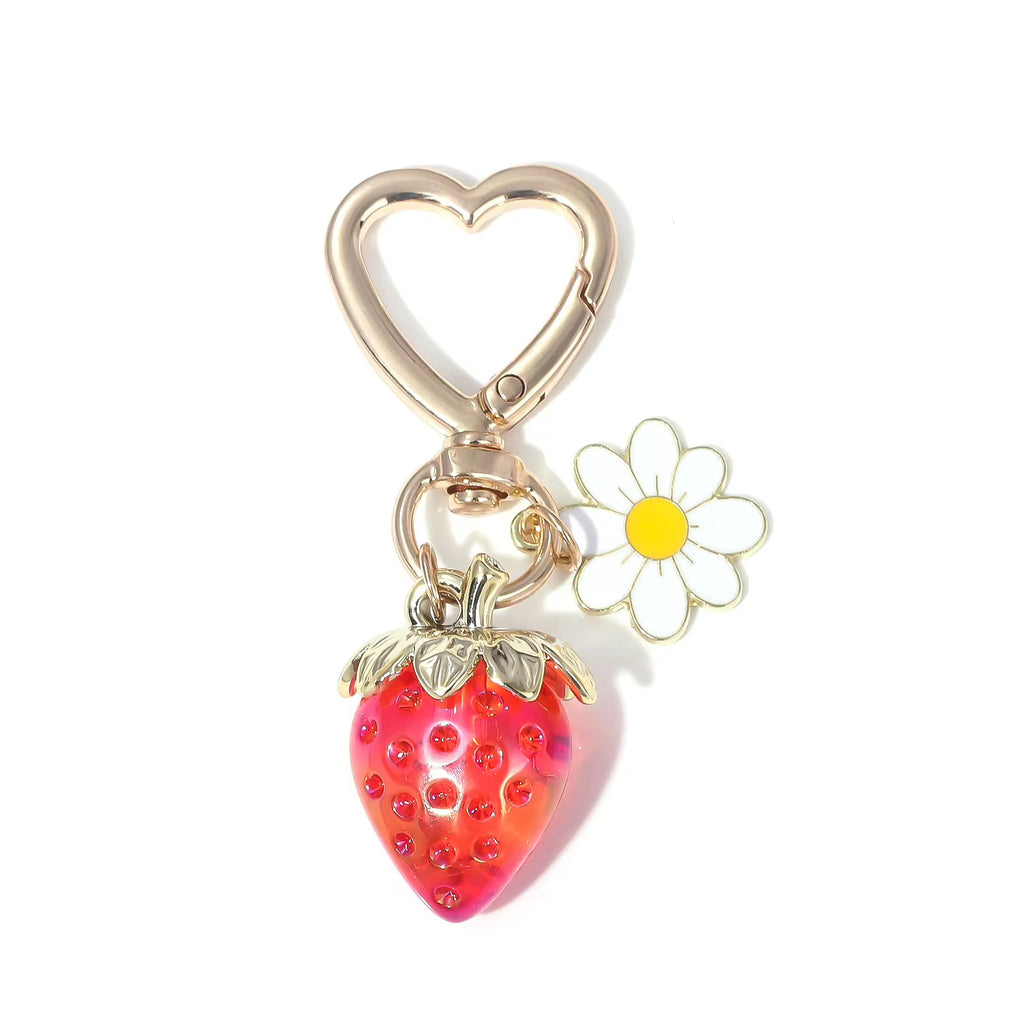 Strawberry Keychain
