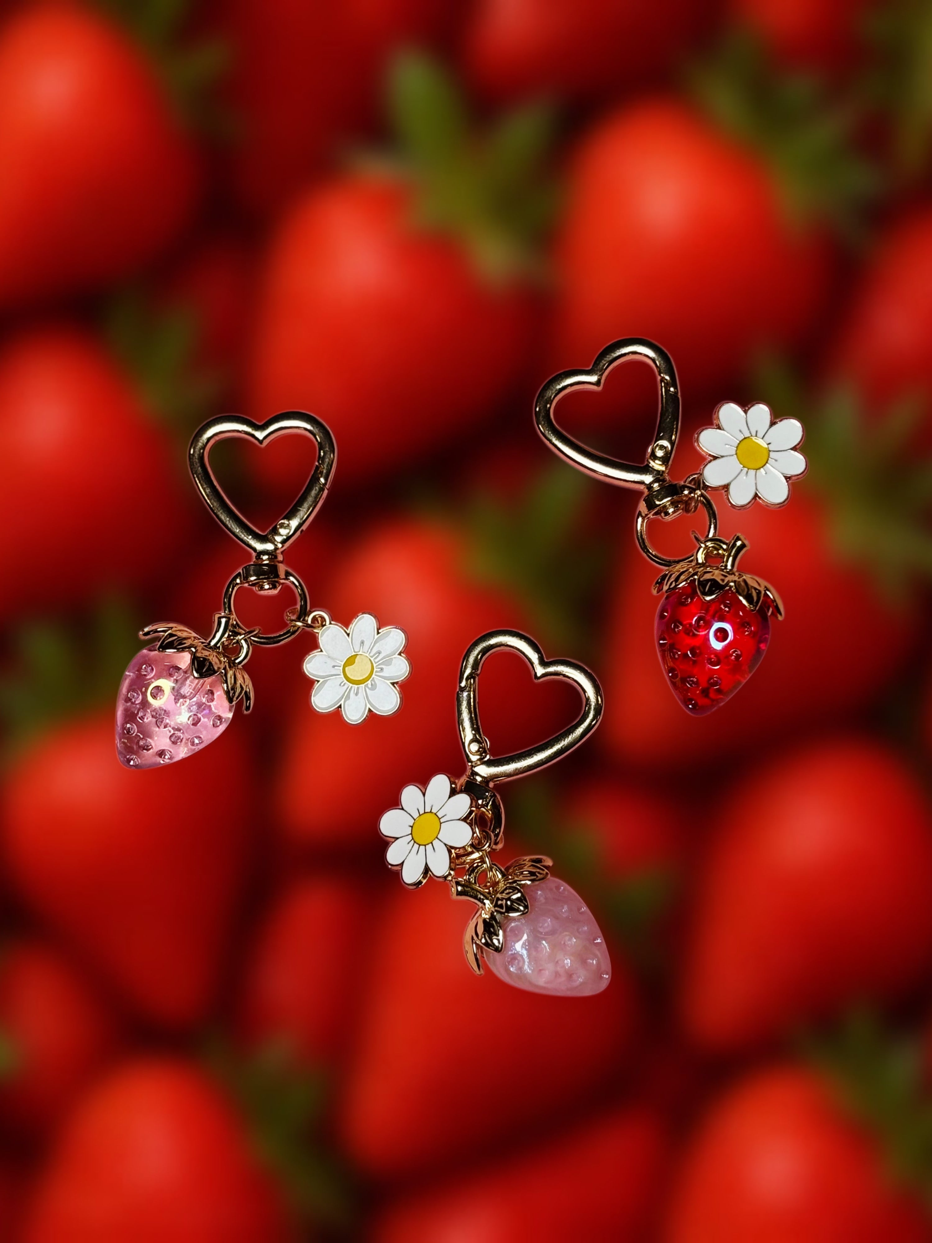 Strawberry Keychain