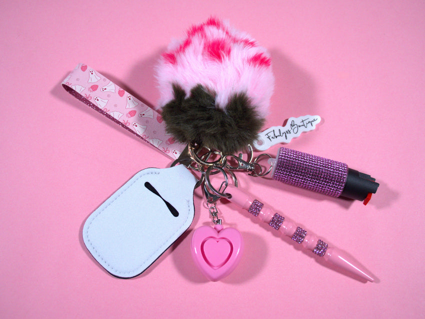 Boo Berry Safety Keychain