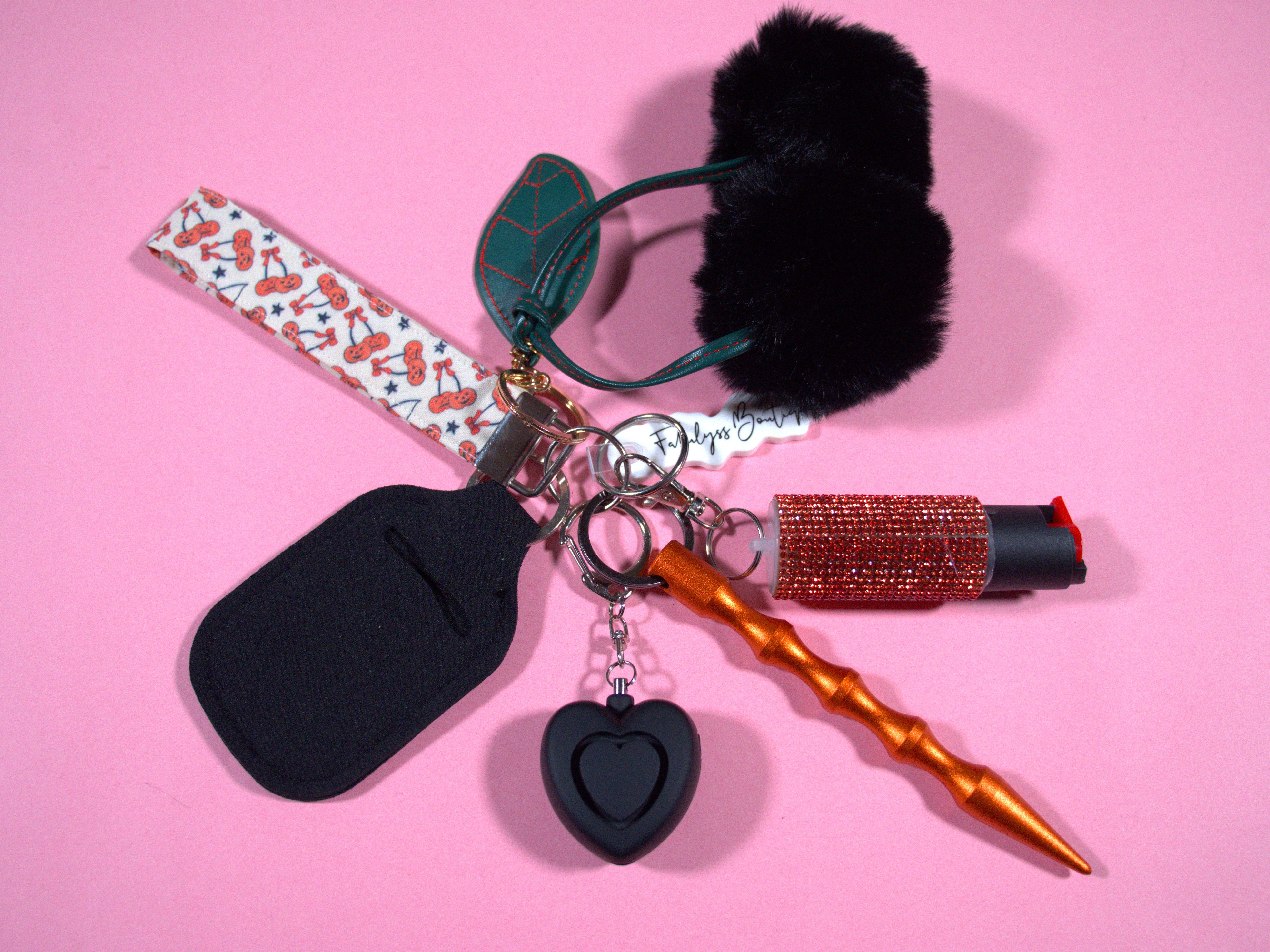 Scary Sweet Safety Keychain
