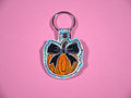 Coquette Pumpkin Keychain