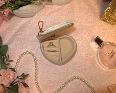 Floral Jewelry Holder Keychain