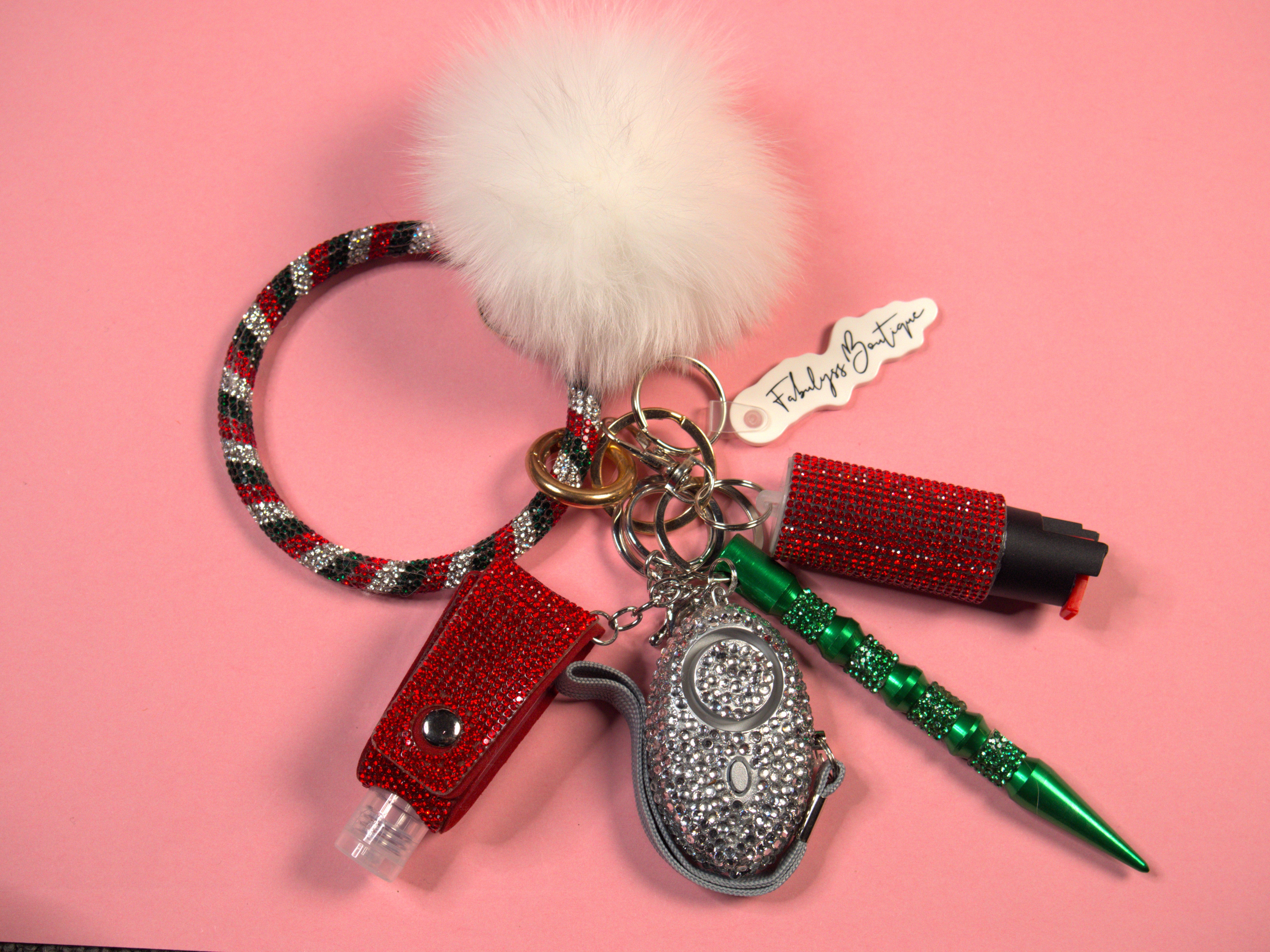 Sleigh Safety Keychain