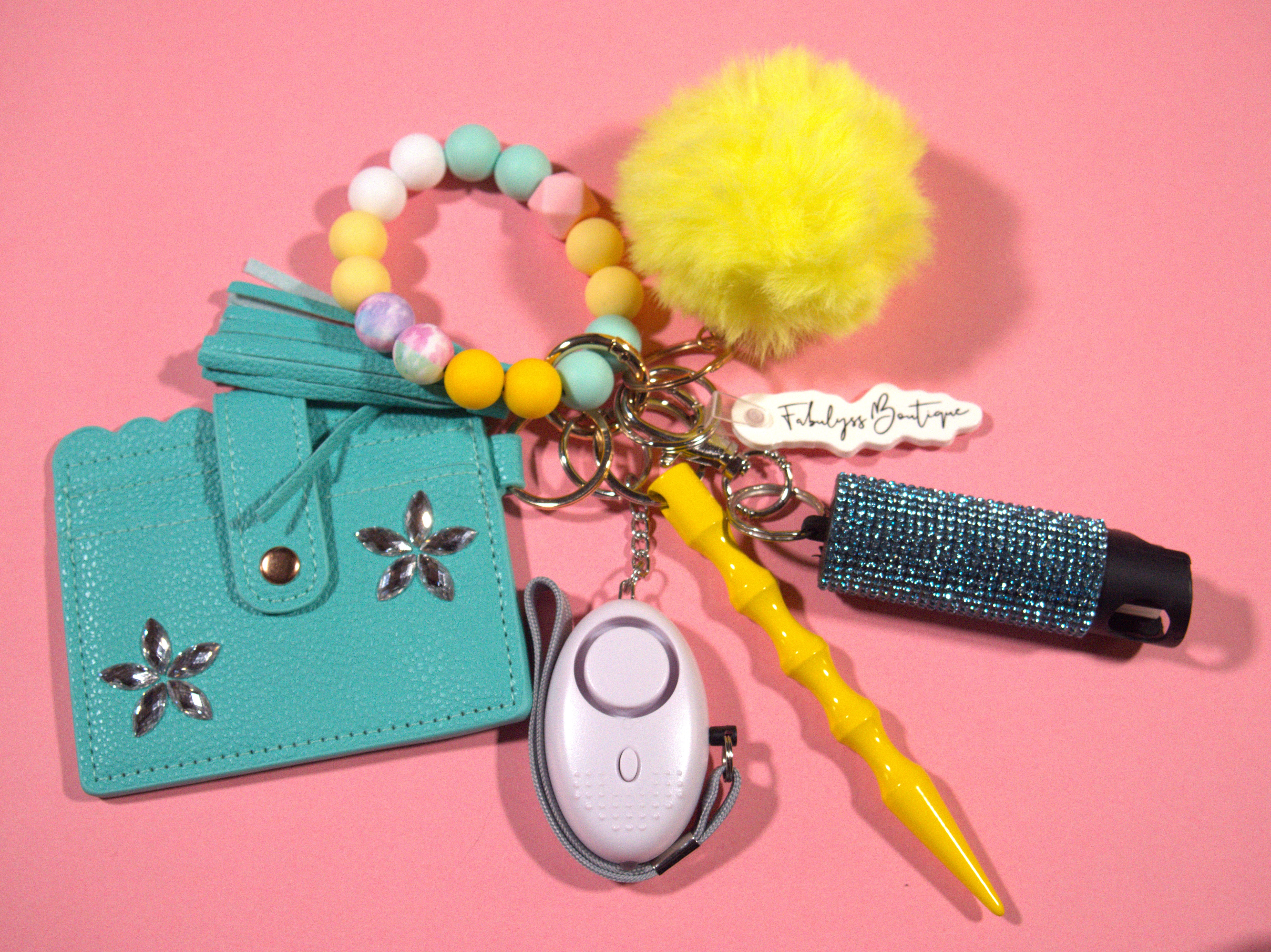 Spring Dreams Safety Keychain