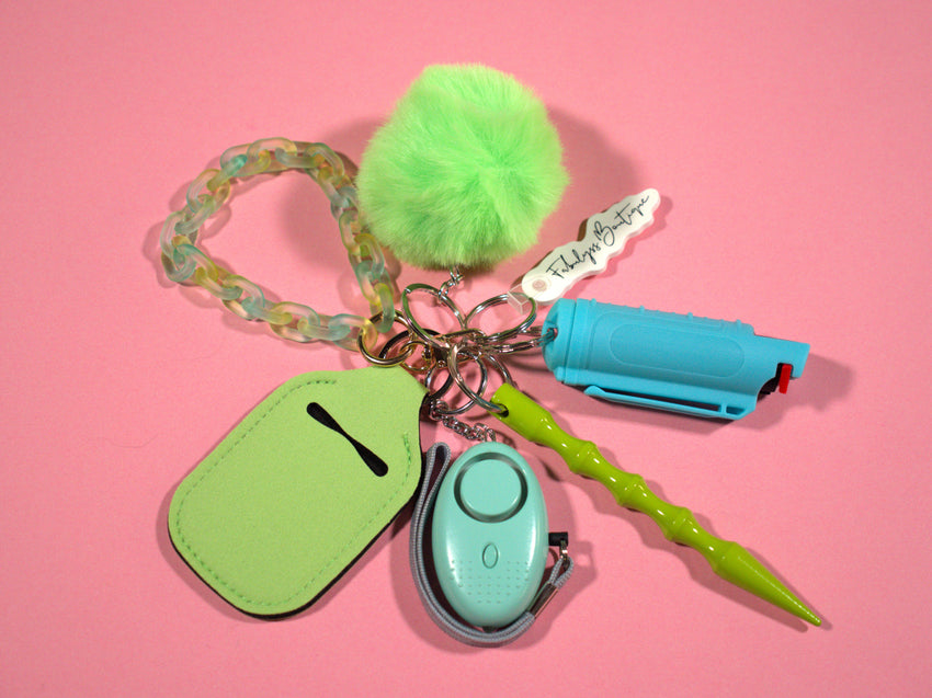 Kiwi Safety Keychain