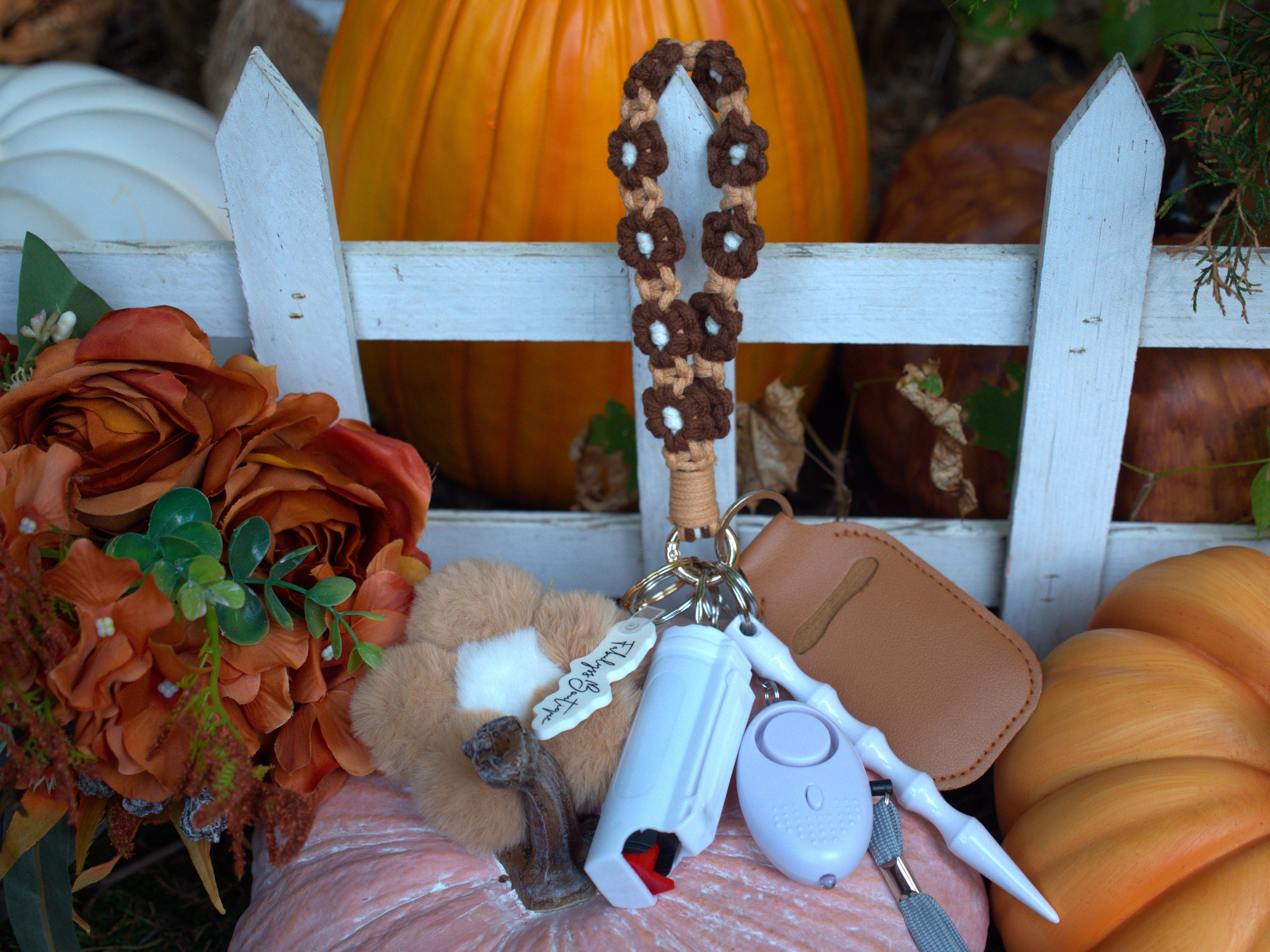 Hazel Safety Keychain