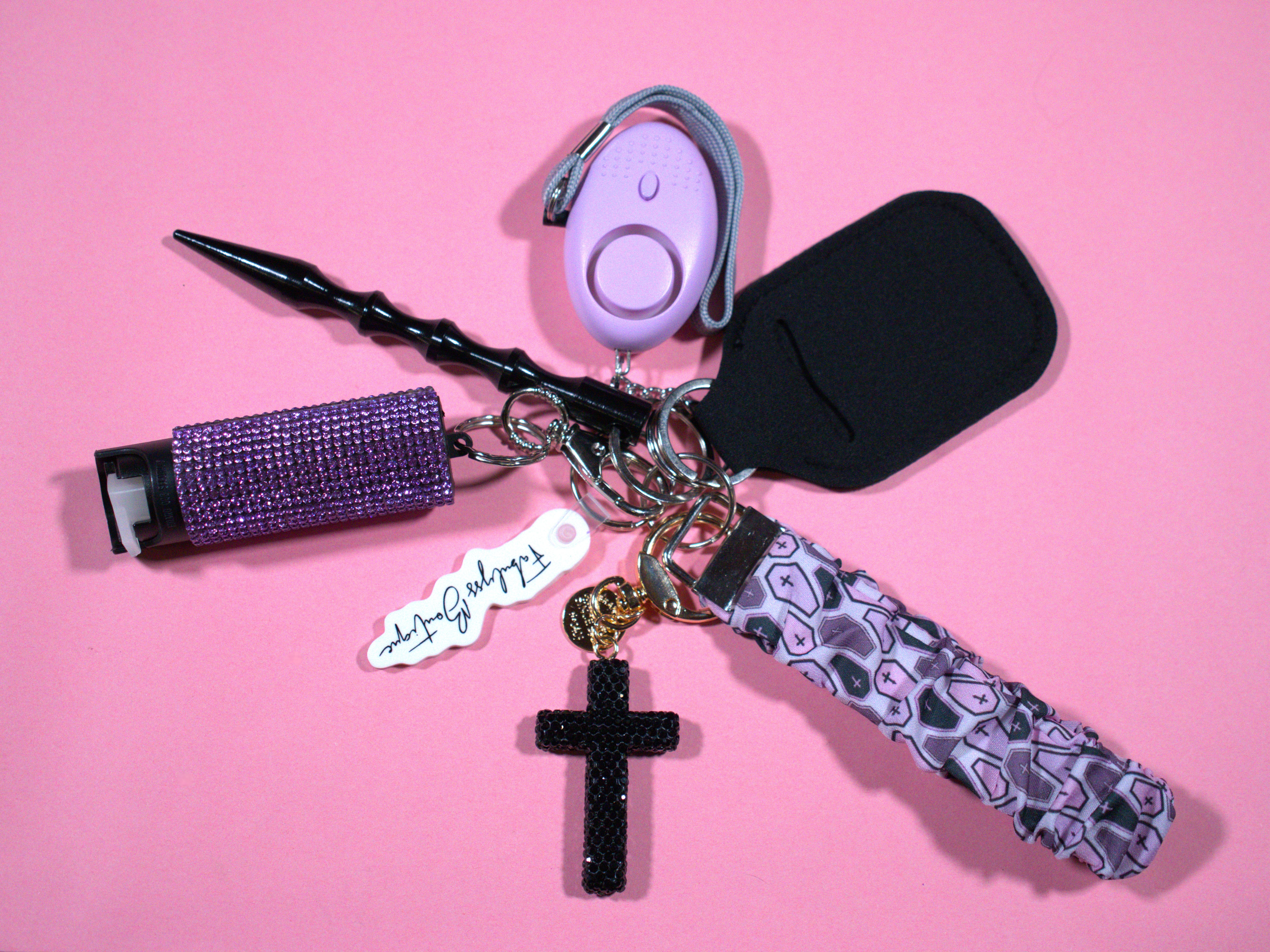 Rest In Peace Safety Keychain