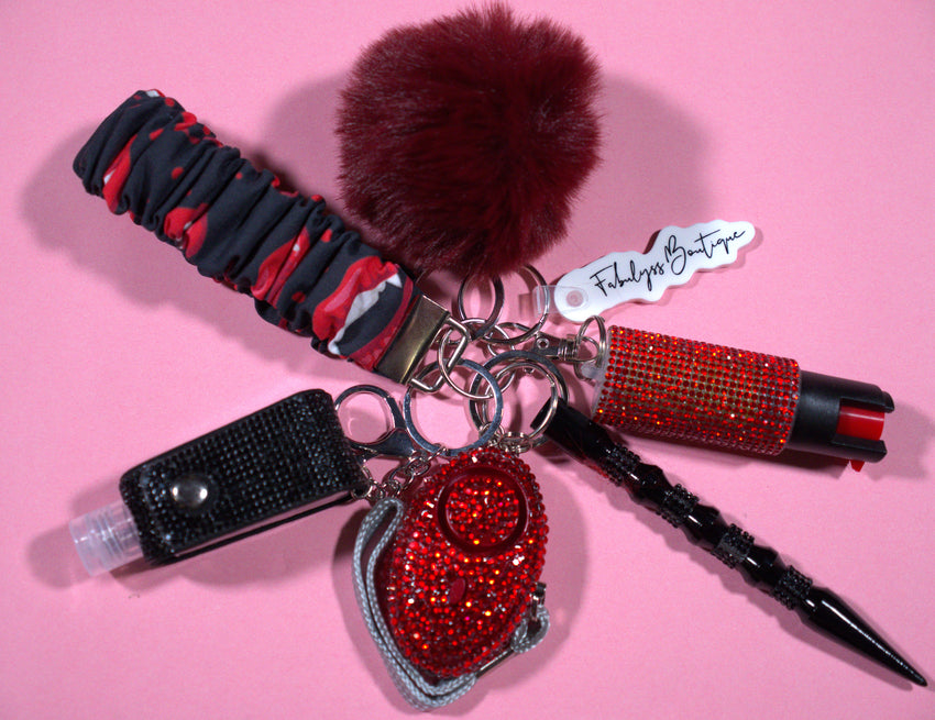 Bite Me Safety Keychain