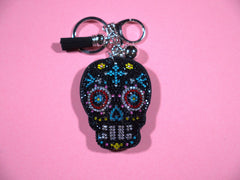 Bling Skull Keychain