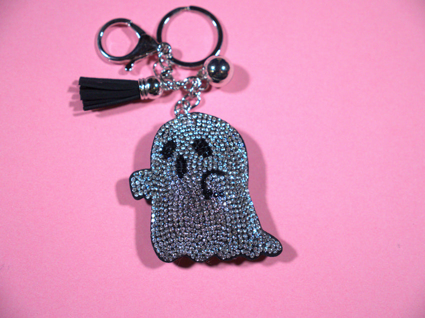 Bling Ghost Keychain