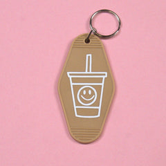 But First Coffee Keychain