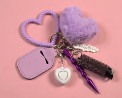 Twisted Love Safety Keychain