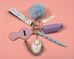 Butterfly Dreams Safety Keychain