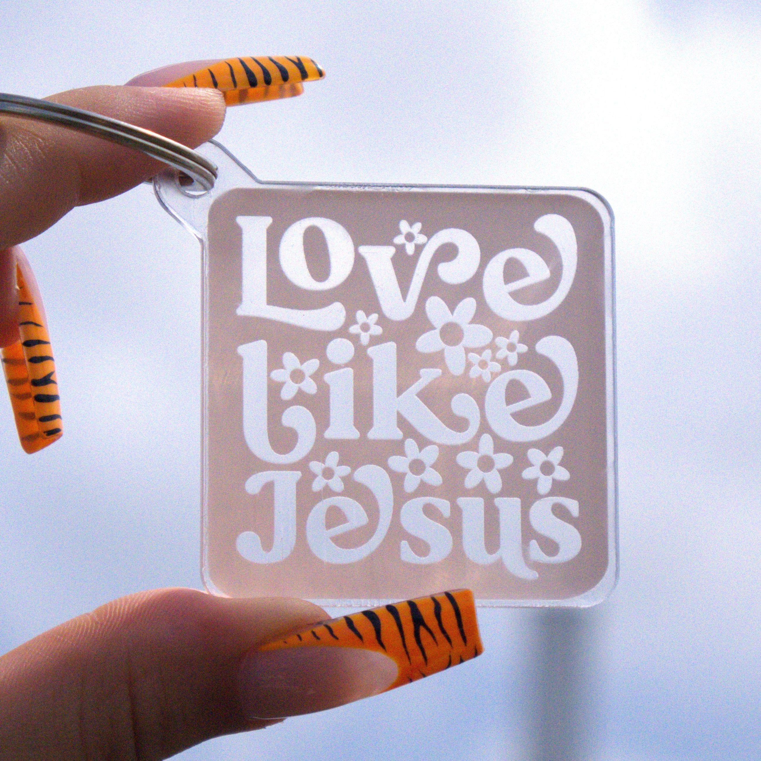 Love Like Jesus Keychain