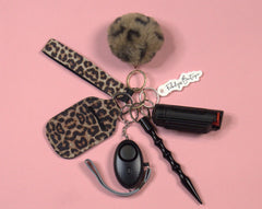 Cheetah Self Defense Keychain