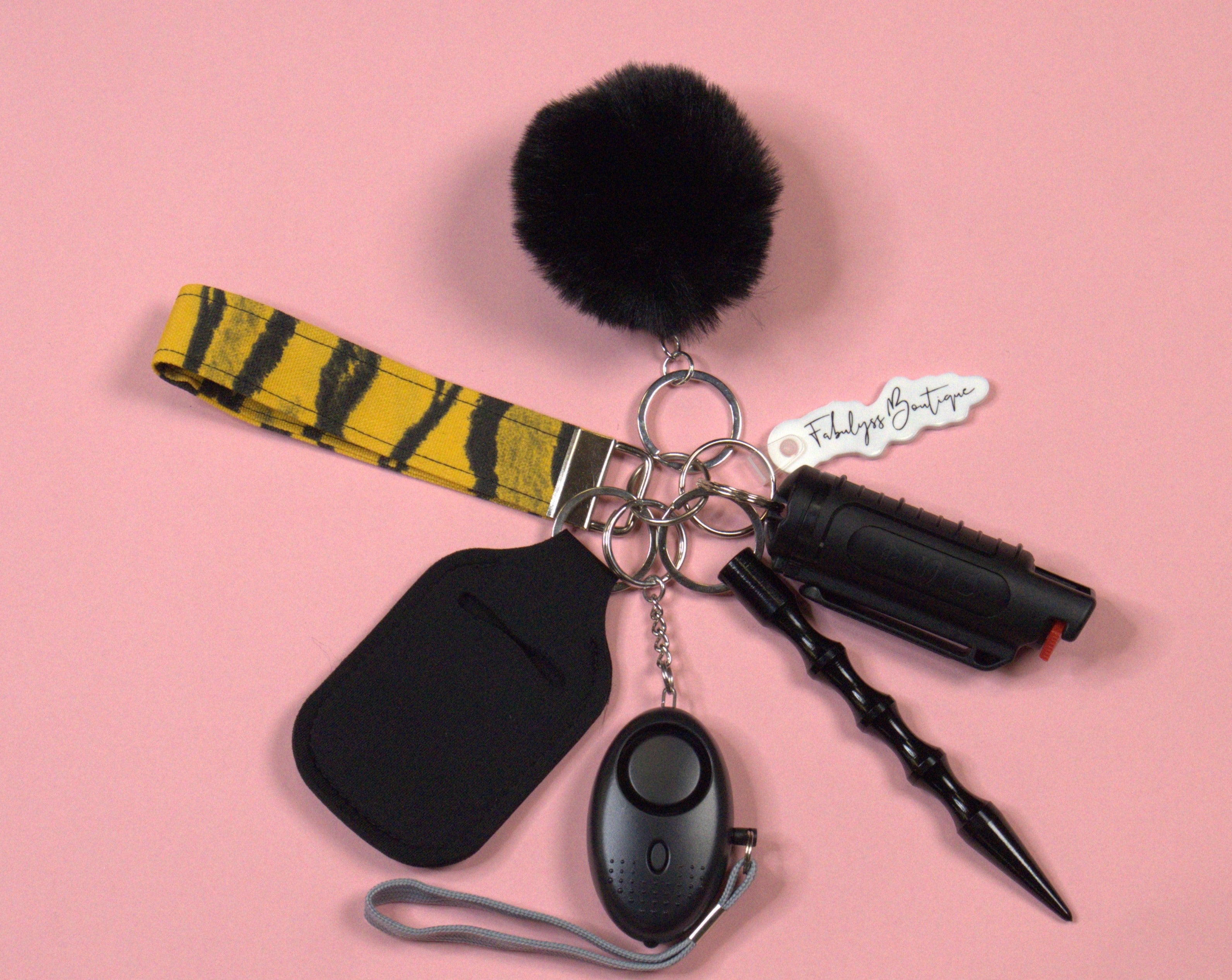 El Gato Negro Self Defense Keychain – Fabulyss Boutique