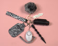 Zebra Safety Keychain